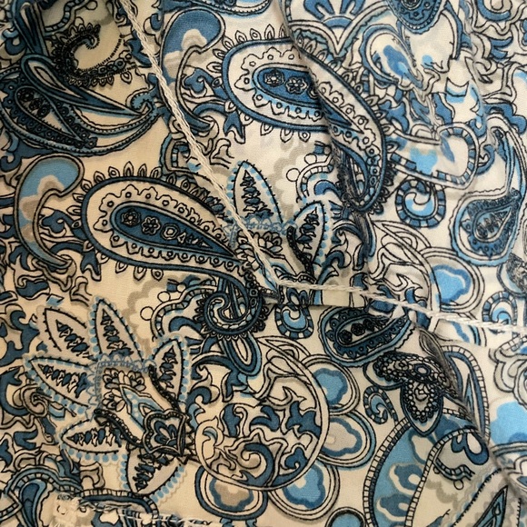 Drysdales Women’s Large Western Style Button Down Pearl Snap Buttons Blue 3331 - Picture 6 of 11